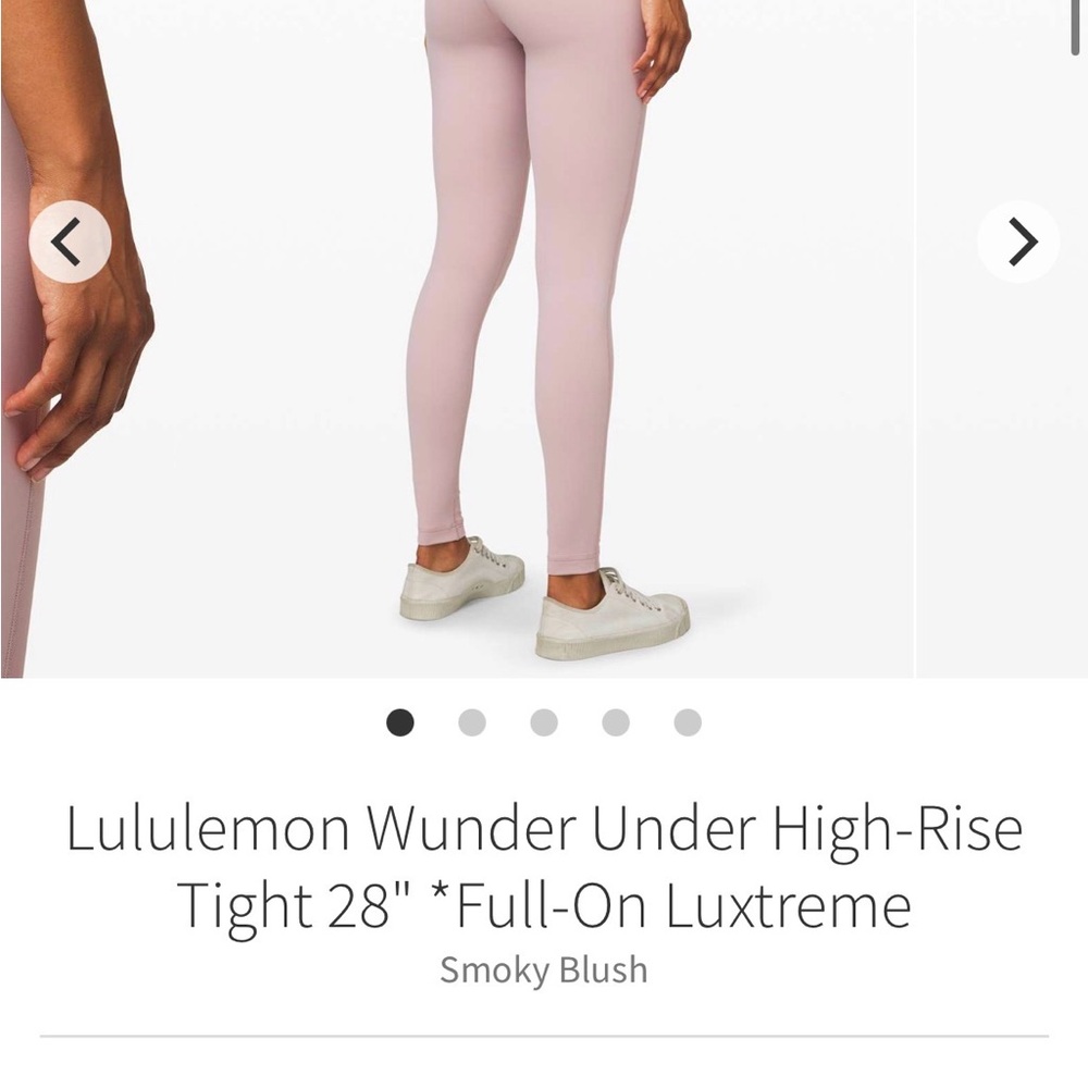 lululemon athletica Smoky Blush Leggings